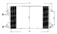 35760 NRF - CHŁODNICA KLIMATYZACJI RENAULT LAGUNA 01-