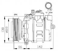 32111 NRF - KOMPRESOR KLIMATYZACJI AUDI A4 94- 