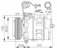 32377 NRF - KOMPRESOR KLIMATYZACJI SAAB 9-5 97- 