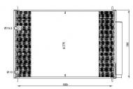 35839 NRF - CHŁODNICA KLIMATYZACJI (Z OSUSZACZEM) TOYOTA AURIS 06-