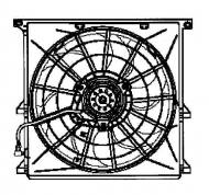 47024 NRF - WENTYLATOR SILNIKA BMW 316I 90- 