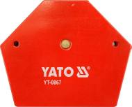YT-0867 YATO - SPAWALNICZY KĄTOWNIK MAGNET. 111X136X24 