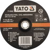 YT-5945 YATO - TARCZA WYP. DO MET. I NIERDZ 230X3.2 