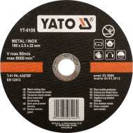 YT-6101 YATO - TARCZA DO CIĘC.MET I STALI NIERD 115X1.2