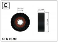 08-90 CAFFARO - ROLKA NAPINACZA 65X17X23 PLASTIK-GŁADKA, ŁOŻYSKO NACHI JAPAN