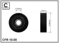 10-00 CAFFARO - ROLKA NAPINACZA 80X20X23 PLASTIK-GŁADKA, ŁOŻYSKO NACHI JAPAN