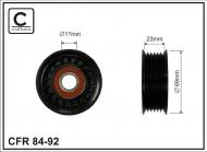 84-92 CAFFARO - ROLKA NAPINACZA 68.5X17X22.5 PLASTIK-ROWKOWANA, ŁOŻYSKO NACH