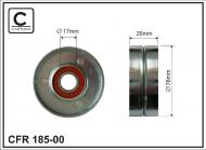 185-00 CAFFARO - ROLKA NAPINACZA 76X17X26 METAL, ŁOŻYSKO NACHI JAPAN