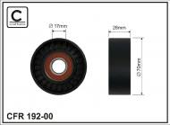 192-00 CAFFARO - ROLKA NAPINACZA 70X17X26 PLASTIK, ŁOŻYSKO NACHI JAPAN