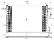 35404 NRF - CHŁODNICA KLIMATYZACJI AUDI A4 00- 