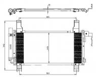 35464 NRF - CHŁODNICA KLIMATYZACJI (Z OSUSZACZEM) MAZDA 6 02-