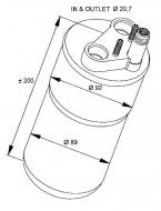 33216 NRF - OSUSZACZ KLIMATYZACJI RENAULT CLIO 01- 