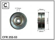 252-53 CAFFARO - ROLKA NAPINACZA 76X10X24 