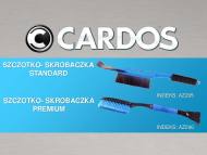 AZ206 K2 - SZCZOTKO-SKROBACZKA PREMIUM CZARNA , Szczotko-skrobaczka dł. 62,5 cm.