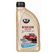 T201N K2 - KULER -35C 1L NIEBIESKI , Niebieski płyn do chłodnic.