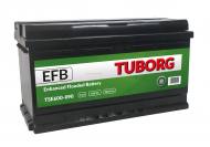 TUBORG EFB 100AH - AKUM. Tuborg EFB 100Ah 900A TSE600-090 START-STOP
