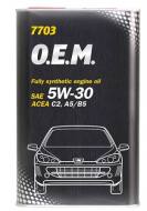 5W-30 1L 7703 MANNOL MET - OLEJ SILNIKOWY 5W-30 1L 7703-1ME PEUGEOTCITROEN OPAK. METALOWE