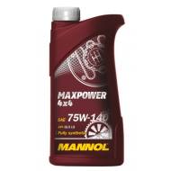 75W-140 1L MAXP. MANNOL - OLEJ PRZEKŁ. MAXPOWER 4X4 1L MANNOL MN8102-1