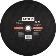 YT-61132 YATO - TARCZA DO CIĘCIA METALU 355x3,2x25,4MM 