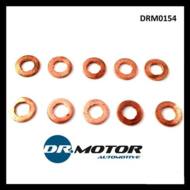 DRM0154 DRMOTOR - Podkładka miedziana Alfa Romeo/Fiat/Ford /Lancia/Mazda/Opel/