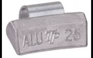 TPALU-025 TIP - Ciężarek ołowiany ALU 25g, nabijany na o bręcz aluminiową -