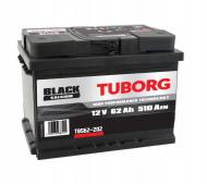 TUBORG BLACK 62AH L+ - AKUM. Tuborg Black 62Ah 510A TB562-202 
