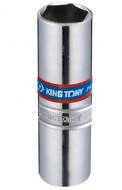 36A514 KING TONY - NASADKA  DO  ŚWIEC 3/8''  14mm x 63mm 6-kąt. CHROM,  WKŁA