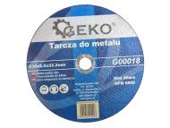 G00018 GEKO - Tarcza do metalu 230x2,5x22,2 GEKO  (10/50/100)