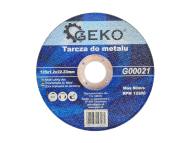 G00021 GEKO - Tarcza do metalu 125x1,2 GEKO (10/50/400)