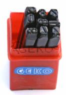 G01811 GEKO - Numeratory cyfry 8mm/9el. (25/50) 