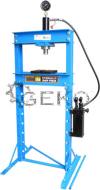 G02082 GEKO - Prasa hydrauliczna 20T z manometrem i dwustopniową pompą (1)