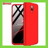 7426825360496 GSM - GKK 360 Protection Case etui na całą obudowę przód + tył OnePlus 6T czerwony