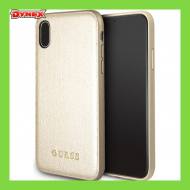 3700740407790 GSM - Guess GUHCPXIGLGO iPhone X gold/złoty hard case Iridescent