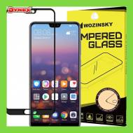 7426825357144 GSM - Wozinsky super wytrzymałe szkło hartowane Full Glue na cały ekran z ramką Case Friendly Huawei P20 n