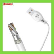6970379614662 GSM - Dudao przewód kabel USB / Lightning 2.1A 1m biały L4L 1m white