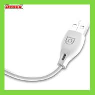 6970379614686 GSM - Dudao przewód kabel micro USB 2.4A 1m biały L4M 1m white