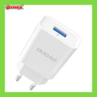 6970379615829 GSM - Dudao ładowarka sieciowa EU USB 5V/2.4A QC3.0 Quick Charge 3.0 biały A3EU whit