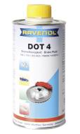 DOT 4 500ML RAVENOL - PŁYN HAMULCOWY DOT 4 500ML RAVENOL 
