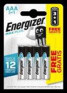 39-014 AMTRA - BATERIE ENERGIZER AAA LR3 MAX PLUS ALKALINE 3+1szt BLISTER /