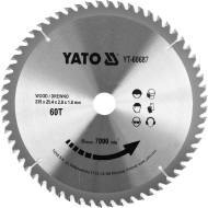 YT-60687 YATO - TARCZA WIDIOWA DO DREWNA 235X60TX25,4MM 
