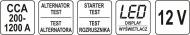YT-83113 YATO - ELEKTRONICZNY TESTER AKUMULATORÓW 