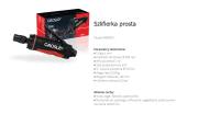 04001 SATA - SZLIFIERKA PNEUMAT.PROSTA 6MM 25000OBR/M