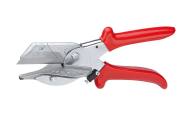 9435215 KNIPEX - MITRE SHEARS FOR PLASTIC AND RUBBER SECT KNIPEX
