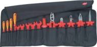 989913 KNIPEX - TOOL ROLL 15 PARTS KNIPEX 