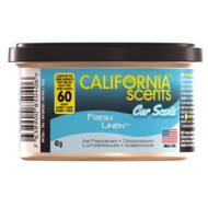34-015 AMTRA - CALIFORNIA SCENTS Fresh Linen - Puszka zapachowa 42g
