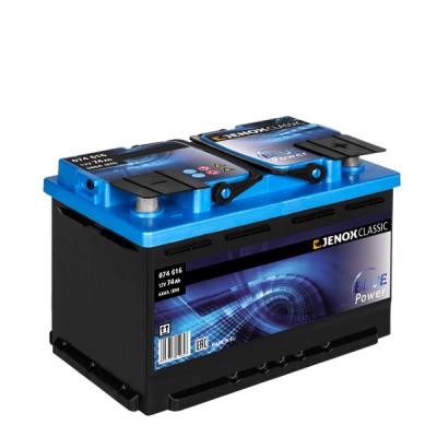 JENOX CLASSIC BP 74AH - AKUMULATOR JENOX CLASSIC BLUE POWER 680 [A] 276 x 175 x 190