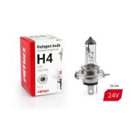 01267 AMIO - Żarówka halogenowa H4 24V 70/75W filtr UV (E4)