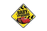 S9610 AMIO - Tabliczka BABY ON BOARD CARS 