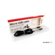 01431 AMIO - Kabel micro USB FullLINK 2,4A 