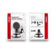 02052 AMIO - Uchwyt magnetyczny do telefonu z przyssawką krótki HOLD-6